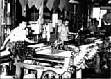 1959年の社内の様子 1959年の社内の様子